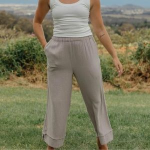 Neuflora Manzanita muslin pants